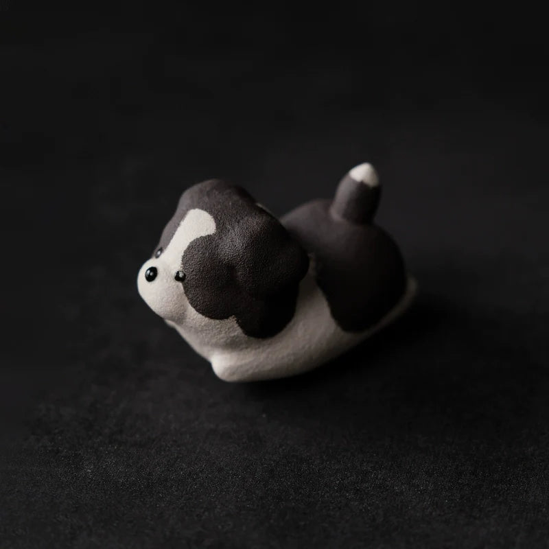 Gohobi Animals Yixing Clay Purple Sand Tea Pet Ornament